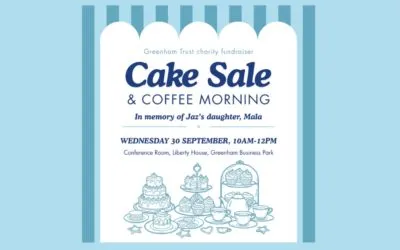 Cake Sale & Coffee Morning – Wednesday 30th September